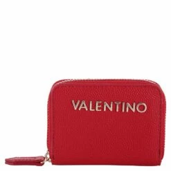 Valentino Kleinbörse Damen Divina S Rosso