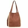 Tom Tailor Denim Shopper ARONA TEDDY M Cognac -Aufbewahrungstasche Geschäft 0 01 neu 3643e116fc71ba 1280x1280