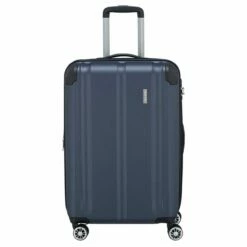 Travelite Reisetrolley City 4W M Erw. 68cm Marine