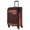 Travelite Reisetrolley Viia 4-Rad M 67cm Frühlingsrose