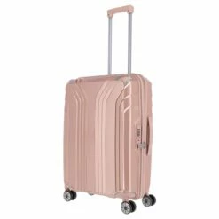 Travelite Reisetrolley Elvaa 4w M 66cm Rosegold