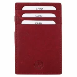 Sattlers & Co. Kreditkartenetui Kyndill The Jockey Rot