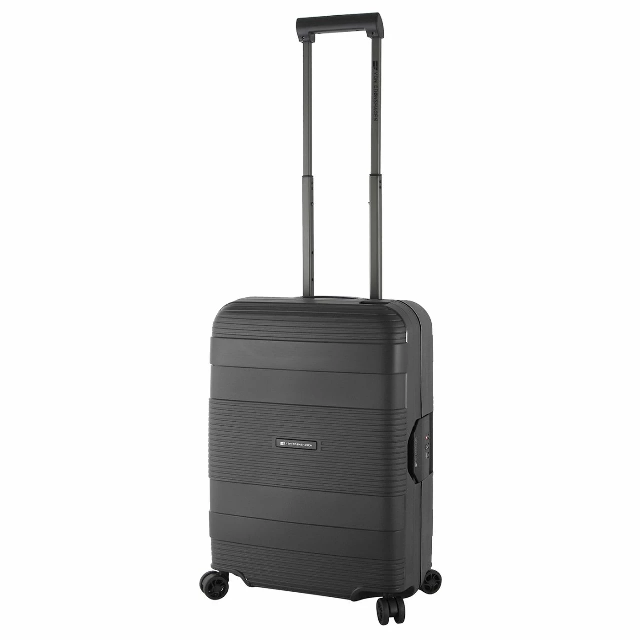 Von Cronshagen Reisetrolley FARMAN S 54cm Schwarz 3 Von Cronshagen Reisetrolley FARMAN S 54cm Schwarz
