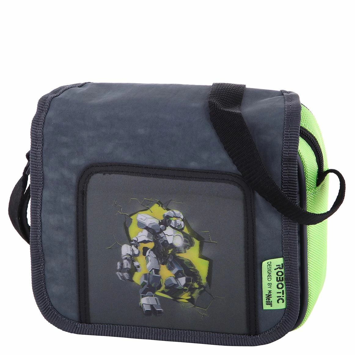 McNeill Umhängetasche Kindergarten Schwarz/grün 3 McNeill Umhängetasche Kindergarten Schwarz/grün