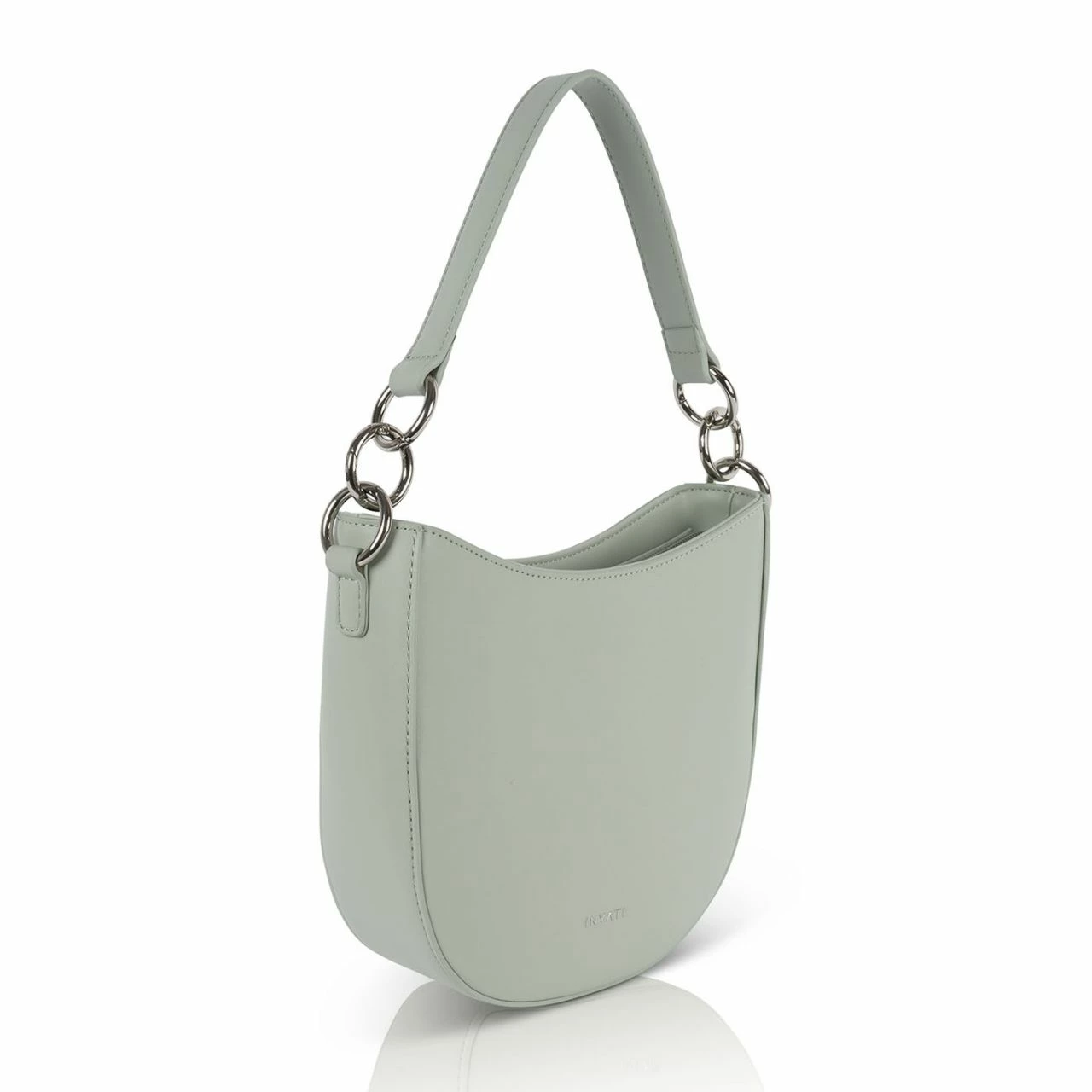 Inyati Umhängetasche Orea Muted Sage Silver 4 Inyati Umhängetasche Orea Muted Sage Silver – Bild 2