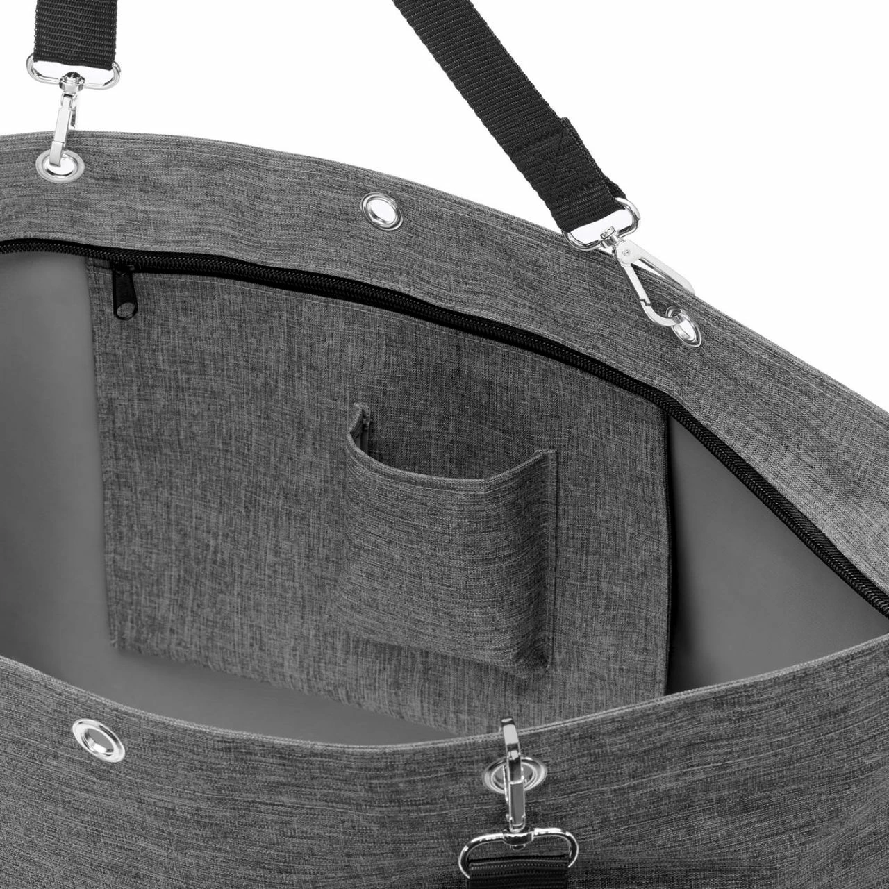 Reisenthel Einkaufsshopper Xl Twist Silver 4 Reisenthel Einkaufsshopper Xl Twist Silver – Bild 2