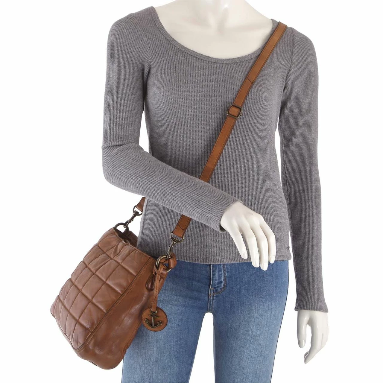 Harbour 2nd Beuteltasche Leatitia Charming Cognac 4 Harbour 2nd Beuteltasche Leatitia Charming Cognac – Bild 2