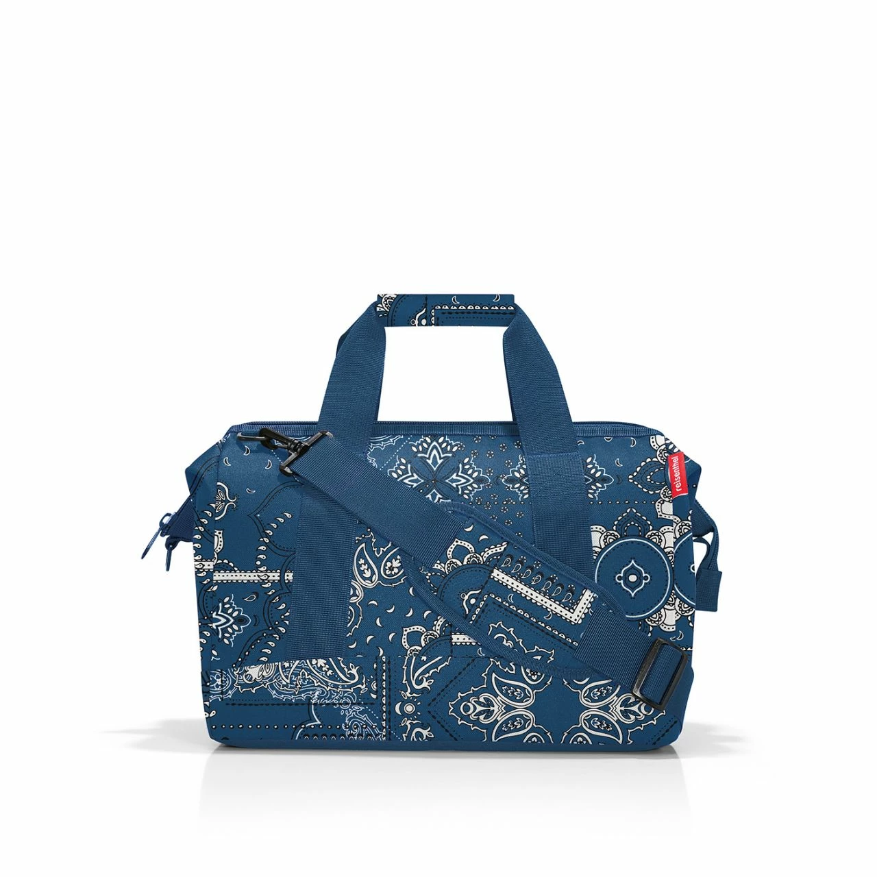Reisenthel Reisetasche Allrounder M 18l Bandana Blue 4 Reisenthel Reisetasche Allrounder M 18l Bandana Blue – Bild 2