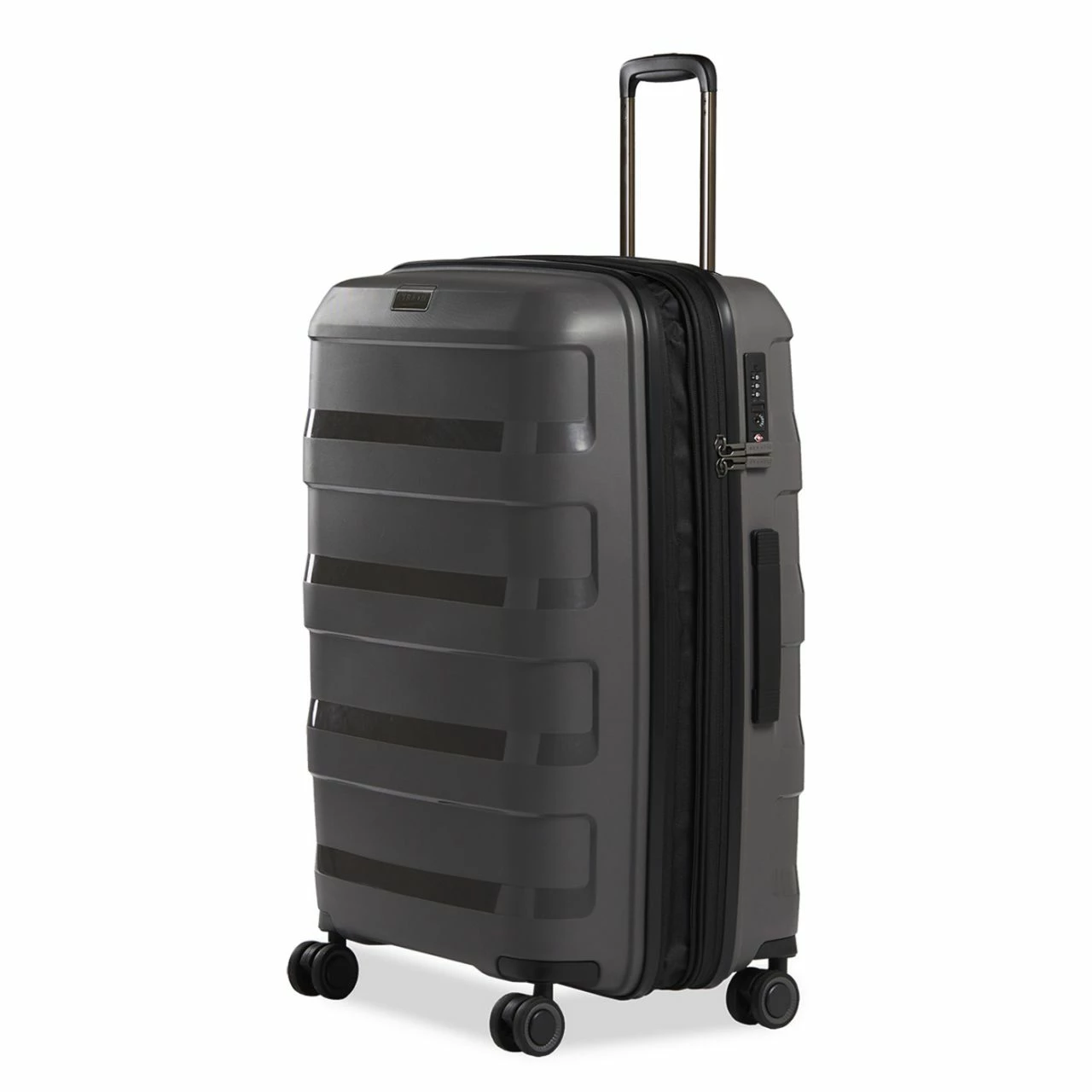 STRATIC Reisetrolley Straw + M 66cm Dark Grey 4 STRATIC Reisetrolley Straw + M 66cm Dark Grey – Bild 2