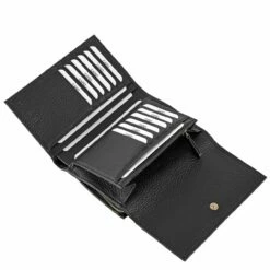 Coccinelle Hochkantbörse Damen Metallic Soft Wallet Noir -Aufbewahrungstasche Geschäft 0 02639a5700984ae 1280x1280