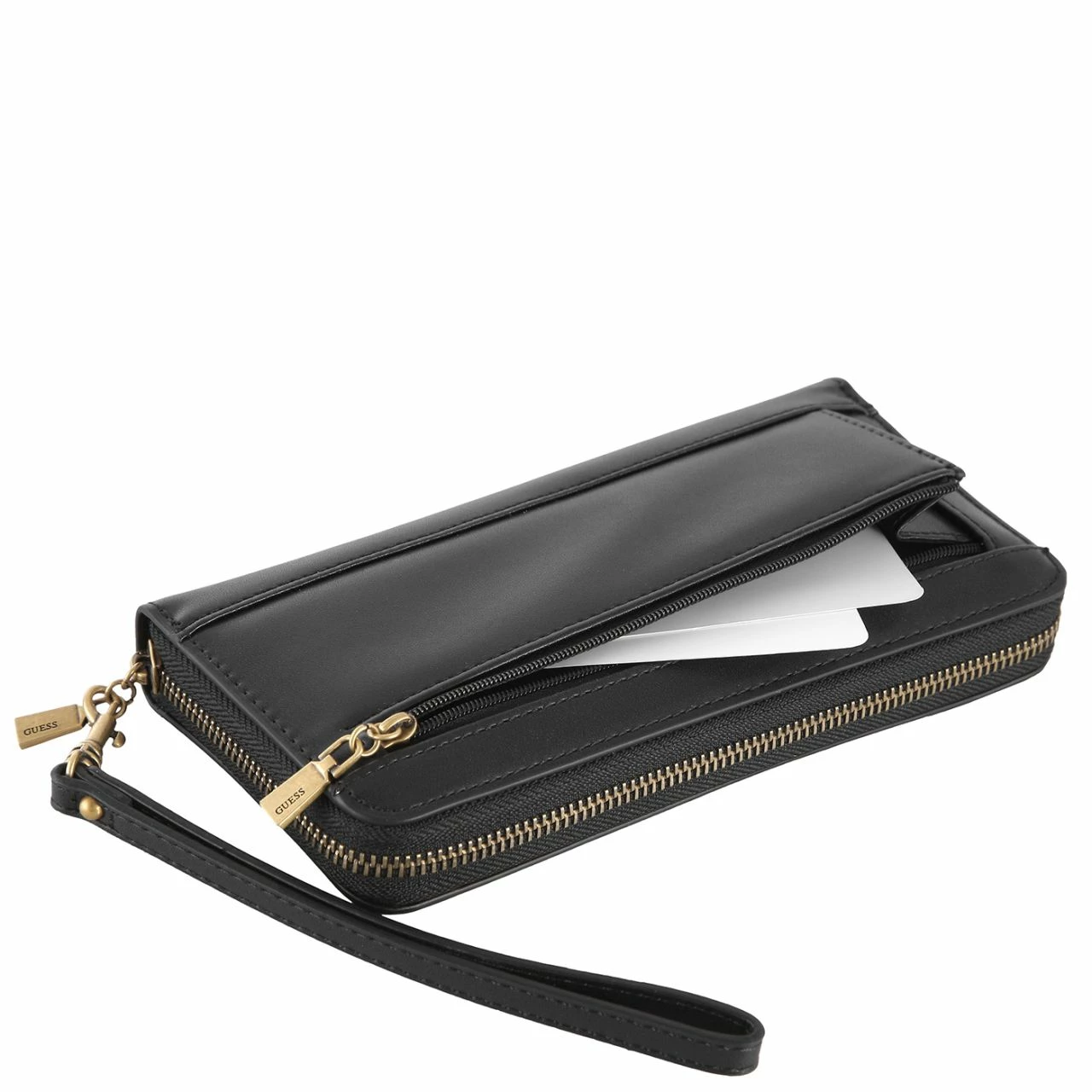 Guess Langbörse Damen Laurel SLG Large Zip Around Light Rum 4 Guess Langbörse Damen Laurel SLG Large Zip Around Light Rum – Bild 2