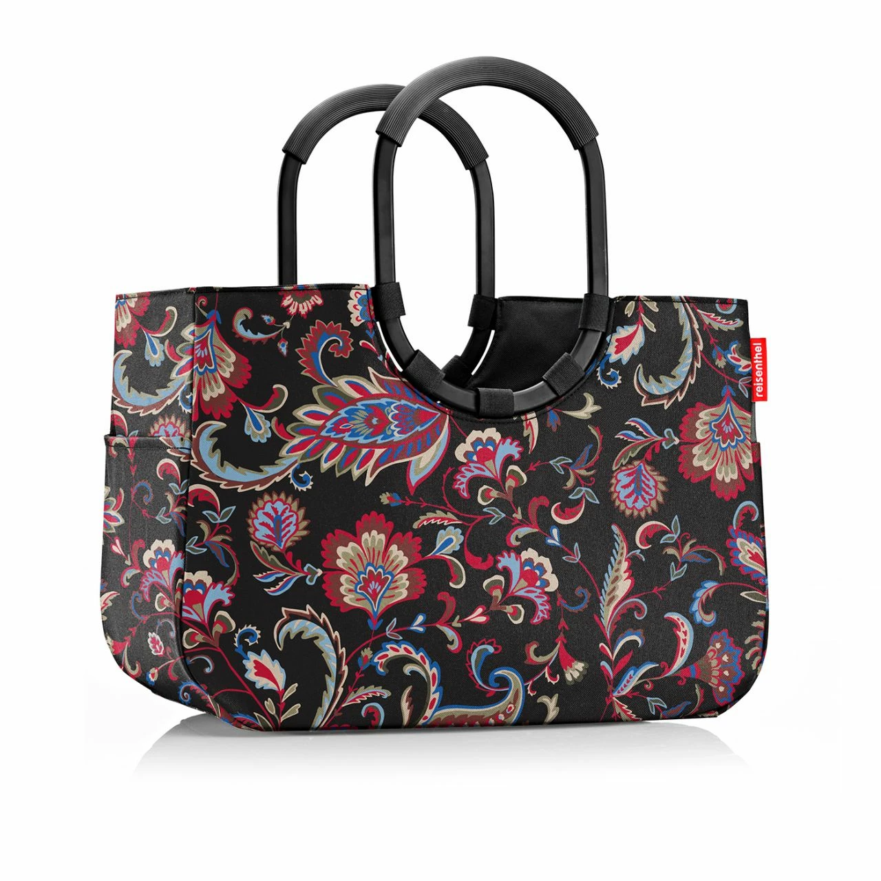Reisenthel Einkaufskorb Loopshopper L 25l Paisley Black 4 Reisenthel Einkaufskorb Loopshopper L 25l Paisley Black – Bild 2