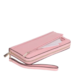 Guess Langbörse Damen Laurel SLG Large Zip Around Pink -Aufbewahrungstasche Geschäft 0 0263ffdefa9141d 1280x1280