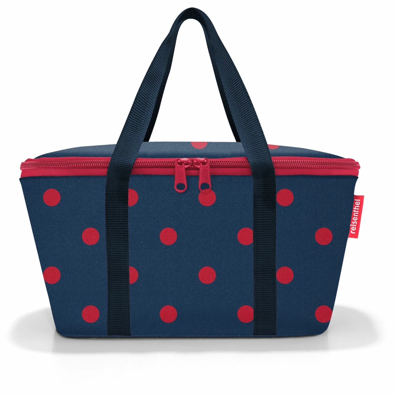 Reisenthel Einkaufskorb Coolerbag XS Mixed Dots Red 4 Reisenthel Einkaufskorb Coolerbag XS Mixed Dots Red – Bild 2