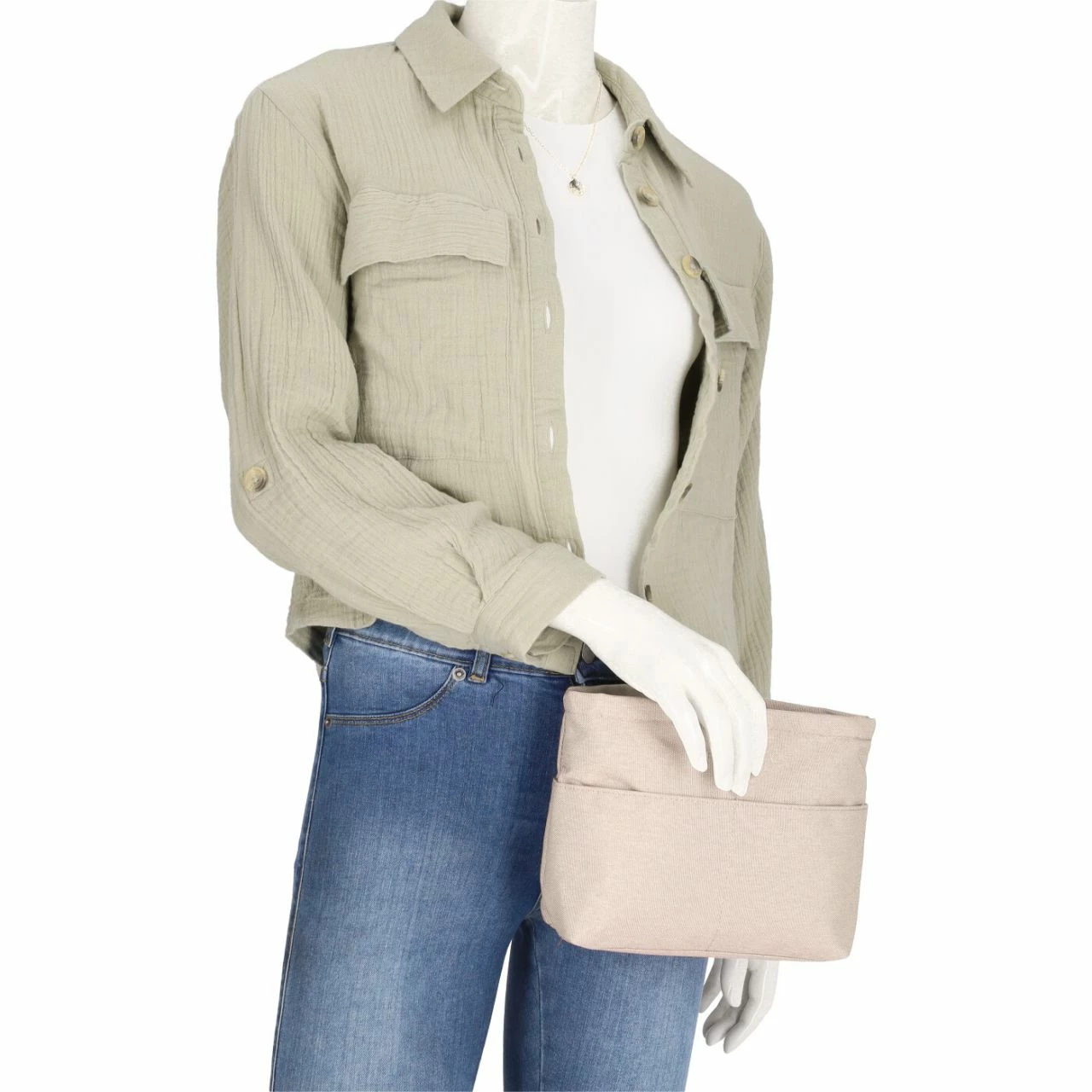 KENORADA Kulturbeutel BO3 M Beige 4 KENORADA Kulturbeutel BO3 M Beige – Bild 2