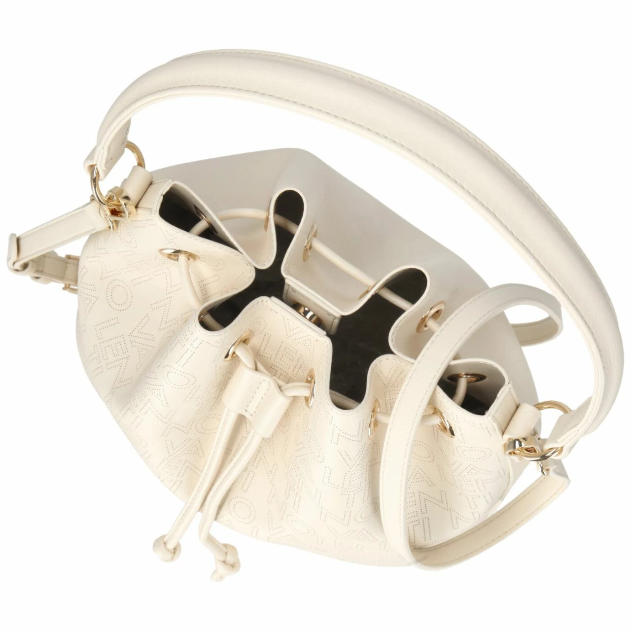 Valentino Beuteltasche Wave Offwhite 4 Valentino Beuteltasche Wave Offwhite – Bild 2