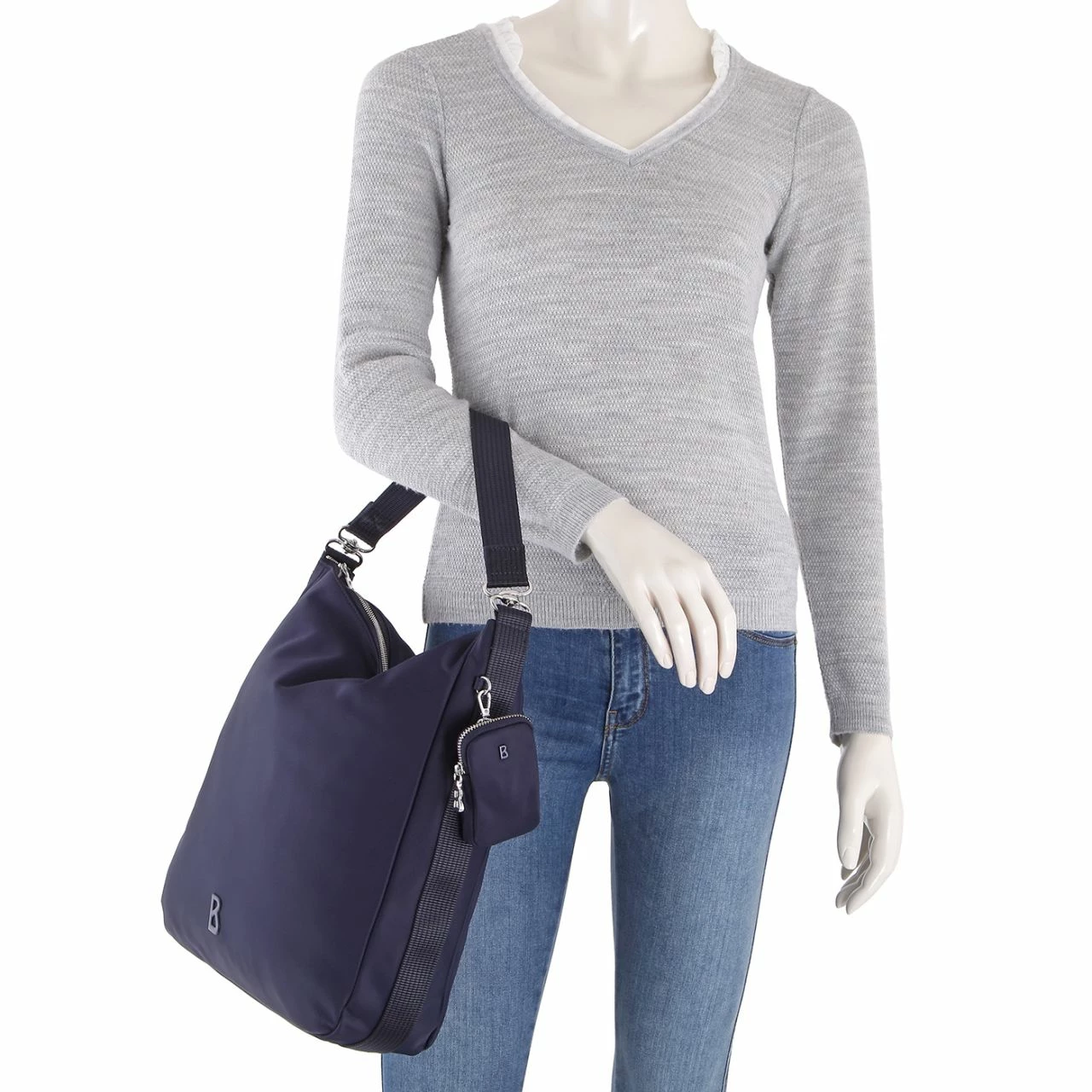 Bogner Beuteltasche Verbier Play Pia Hobo LVZ Dark Blue 4 Bogner Beuteltasche Verbier Play Pia Hobo LVZ Dark Blue – Bild 2