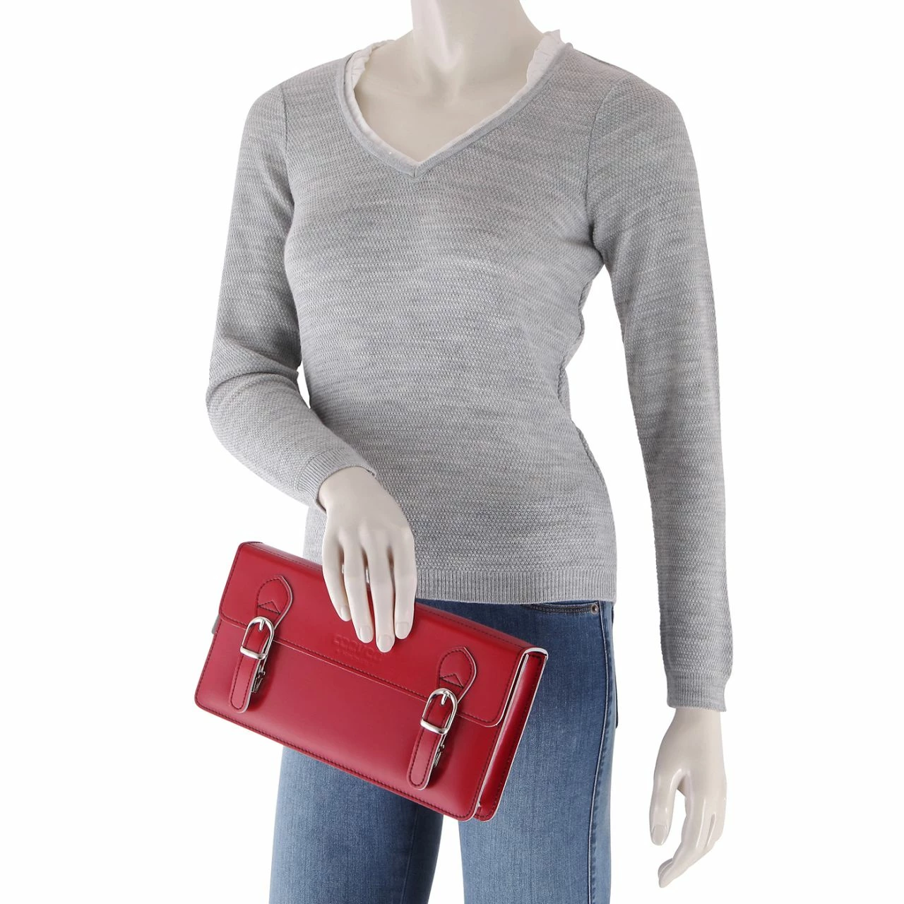 CEEVEE Leather Clutch Catchall Night Azure 4 CEEVEE Leather Clutch Catchall Night Azure – Bild 2