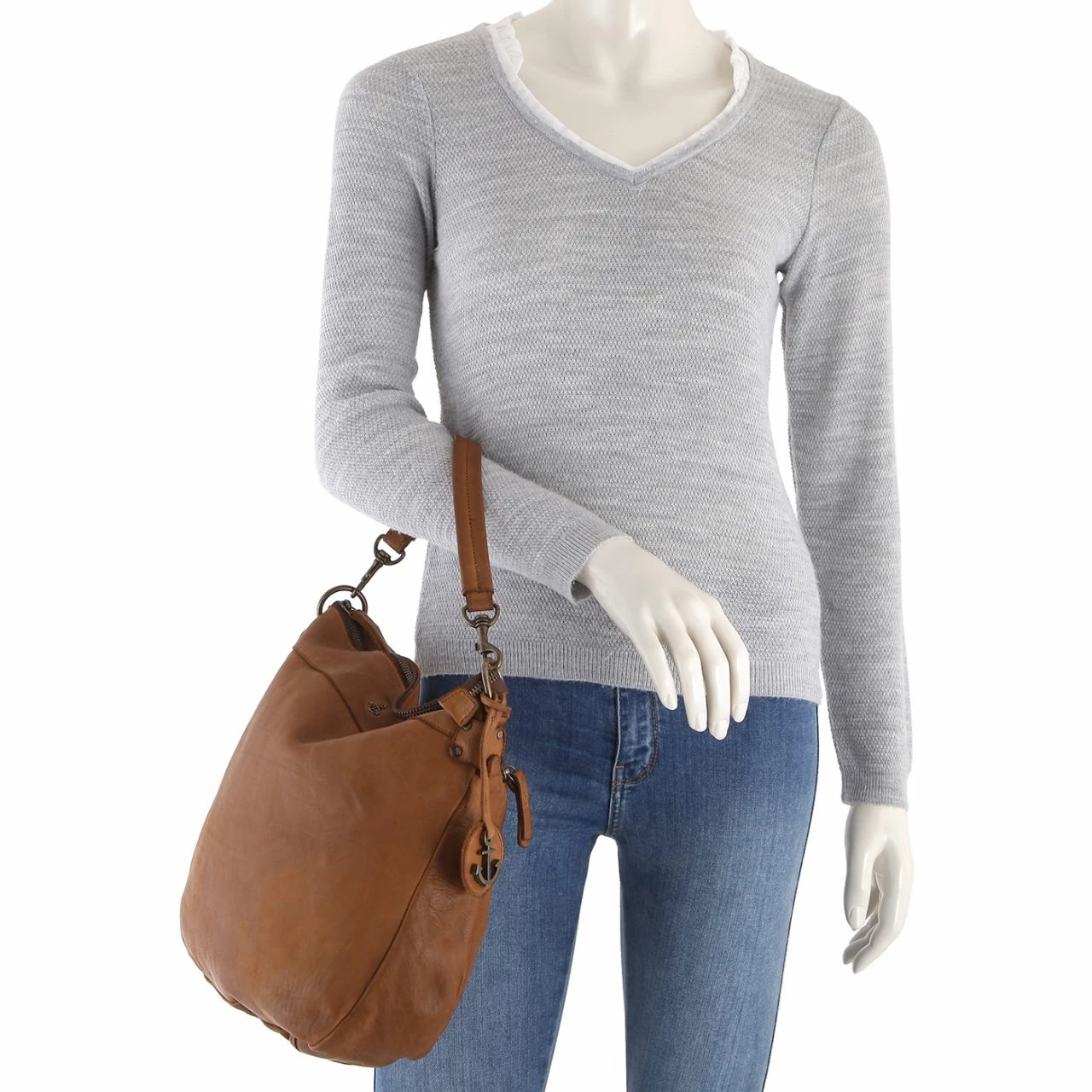 Harbour 2nd Beuteltasche Nikola Charming Cognac 4 Harbour 2nd Beuteltasche Nikola Charming Cognac – Bild 2