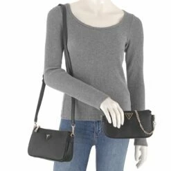 Guess Umhängetasche Alexie Double Pouch Crossbody Rose -Aufbewahrungstasche Geschäft 0 02642e6e3acd766 1280x1280