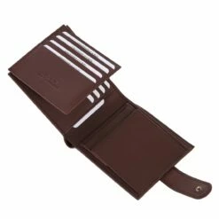 Klatta Offermann Geldbörse Herren Button Trifold Schwarz -Aufbewahrungstasche Geschäft 0 02642f6e8feb657 1280x1280