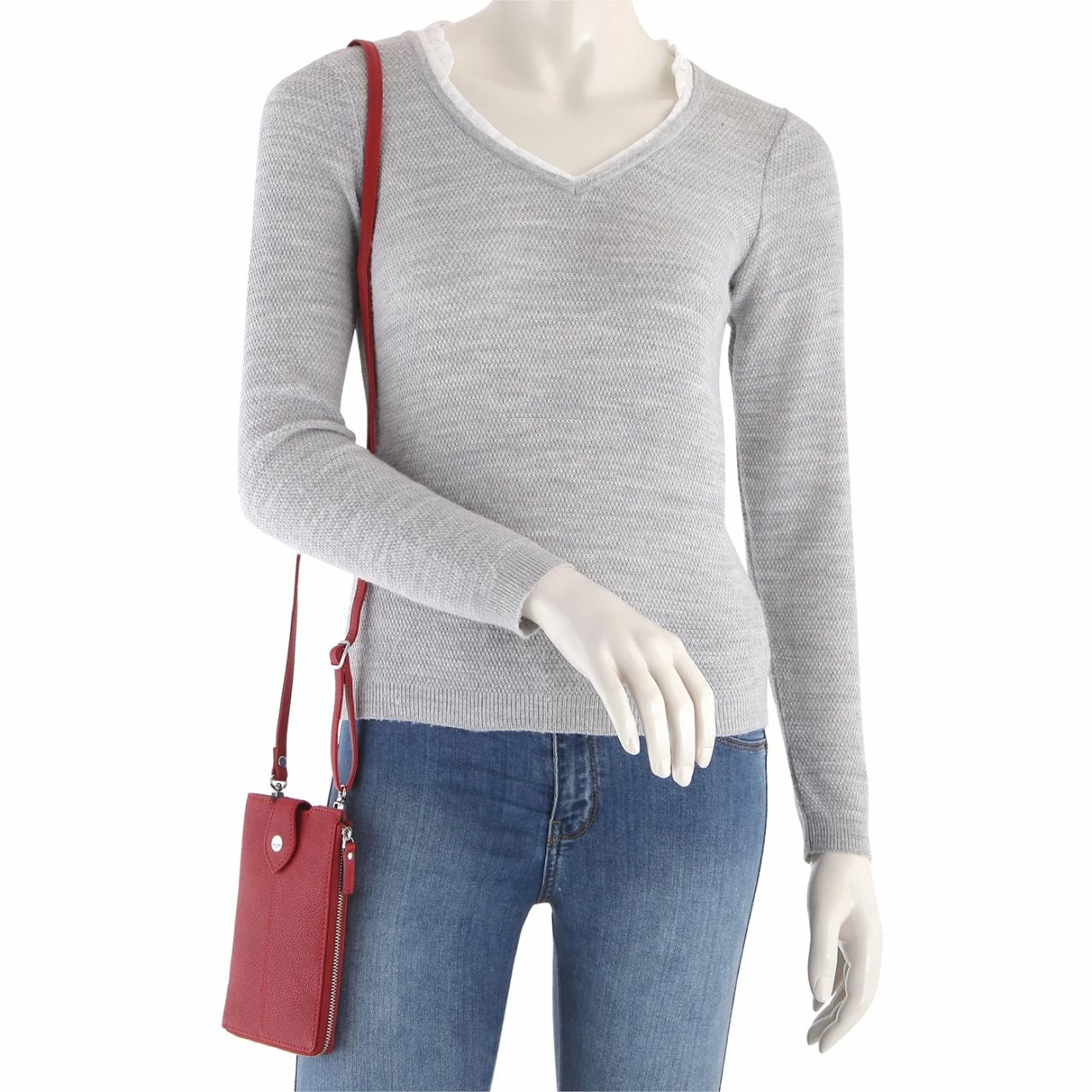 Maitre Umhängetasche Lemberg Margarete Phonecase LV3FZ Red 4 Maitre Umhängetasche Lemberg Margarete Phonecase LV3FZ Red – Bild 2