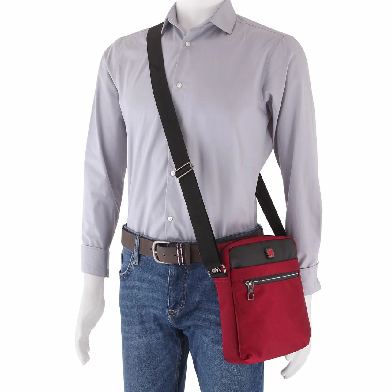 Travel'n'Meet Umhängetasche ME-039 Grau 4 Travel'n'Meet Umhängetasche ME-039 Grau – Bild 2