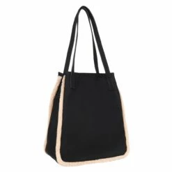 Tom Tailor Denim Shopper ARONA TEDDY M Schwarz -Aufbewahrungstasche Geschäft 0 02643e113448ff6 1280x1280