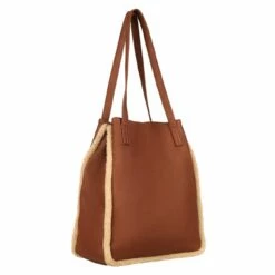 Tom Tailor Denim Shopper ARONA TEDDY M Cognac -Aufbewahrungstasche Geschäft 0 02643e11728d63e 1280x1280