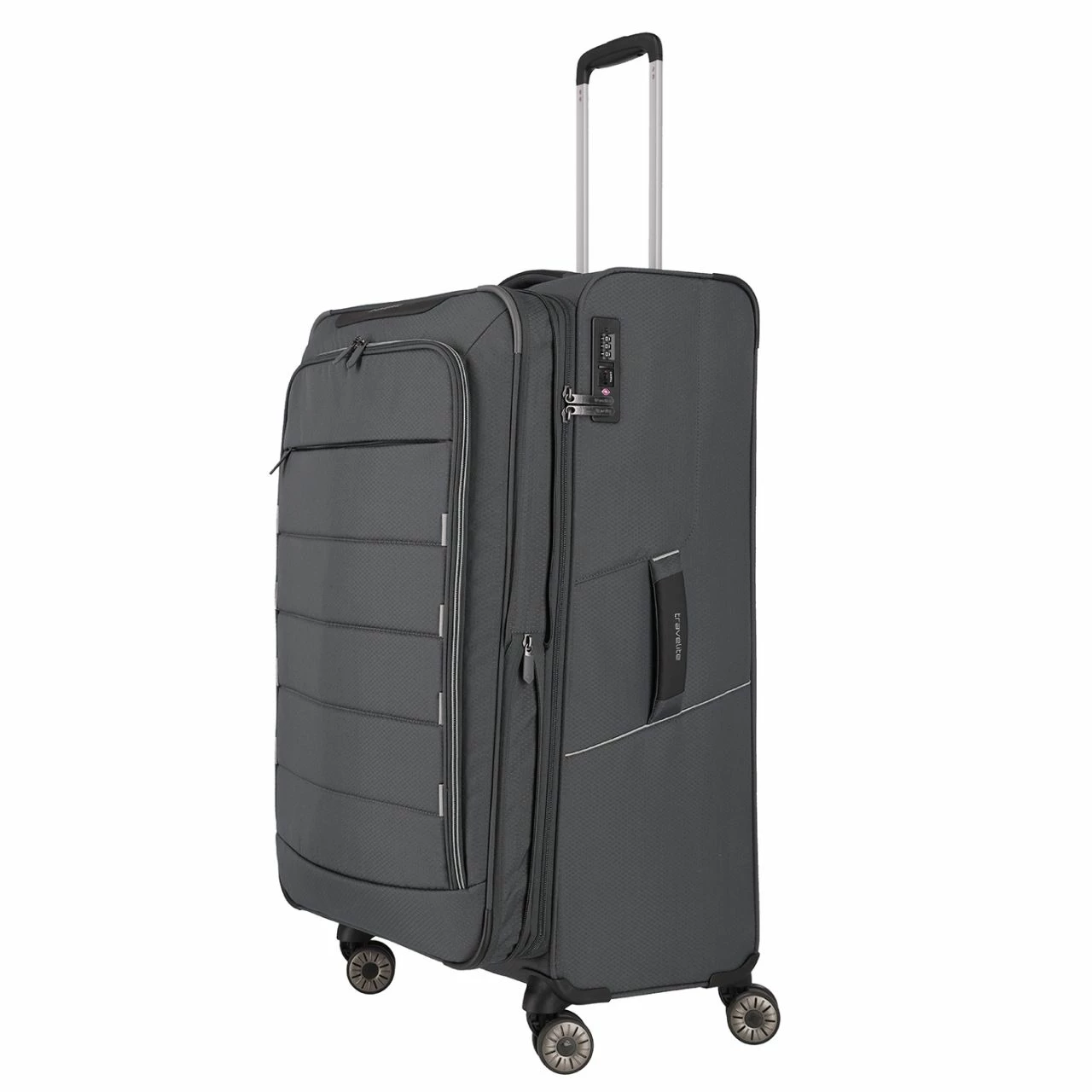 Travelite Reisetrolley SKAII 4w L 78cm Gipfelgrau 4 Travelite Reisetrolley SKAII 4w L 78cm Gipfelgrau – Bild 2