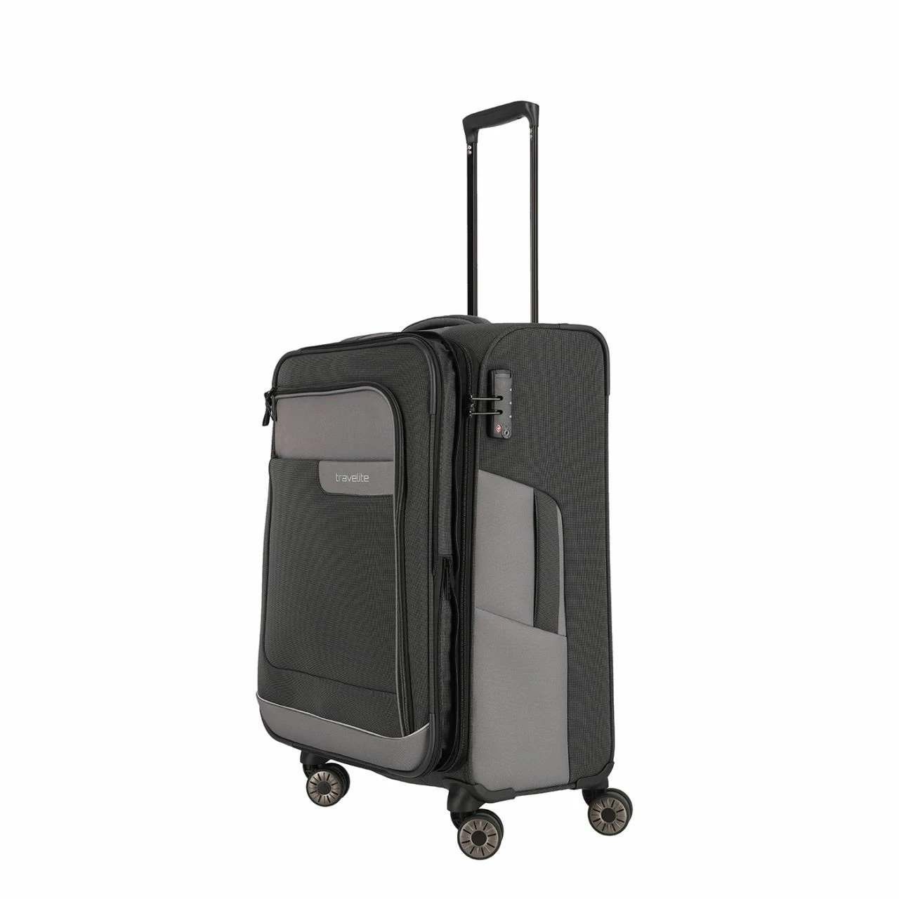 Travelite Reisetrolley Viia 4-Rad M 67cm Schiefer 4 Travelite Reisetrolley Viia 4-Rad M 67cm Schiefer – Bild 2