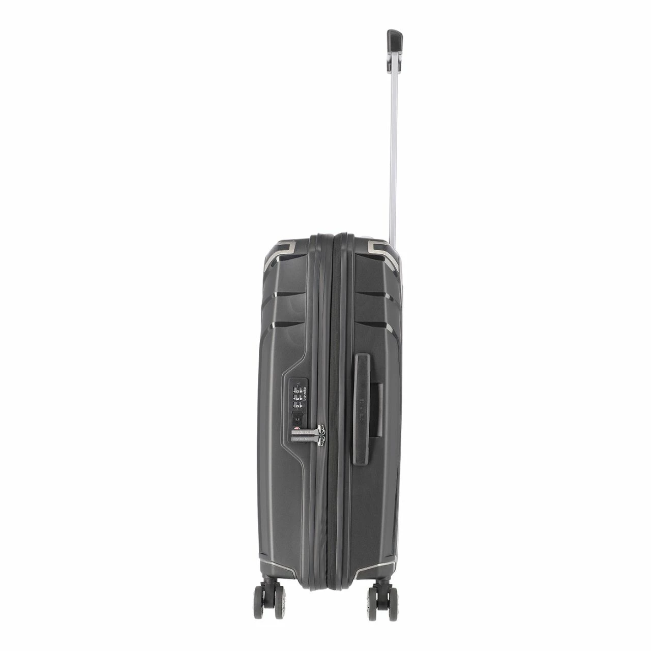 Travelite Reisetrolley Elvaa 4w M 66cm Schwarz 4 Travelite Reisetrolley Elvaa 4w M 66cm Schwarz – Bild 2