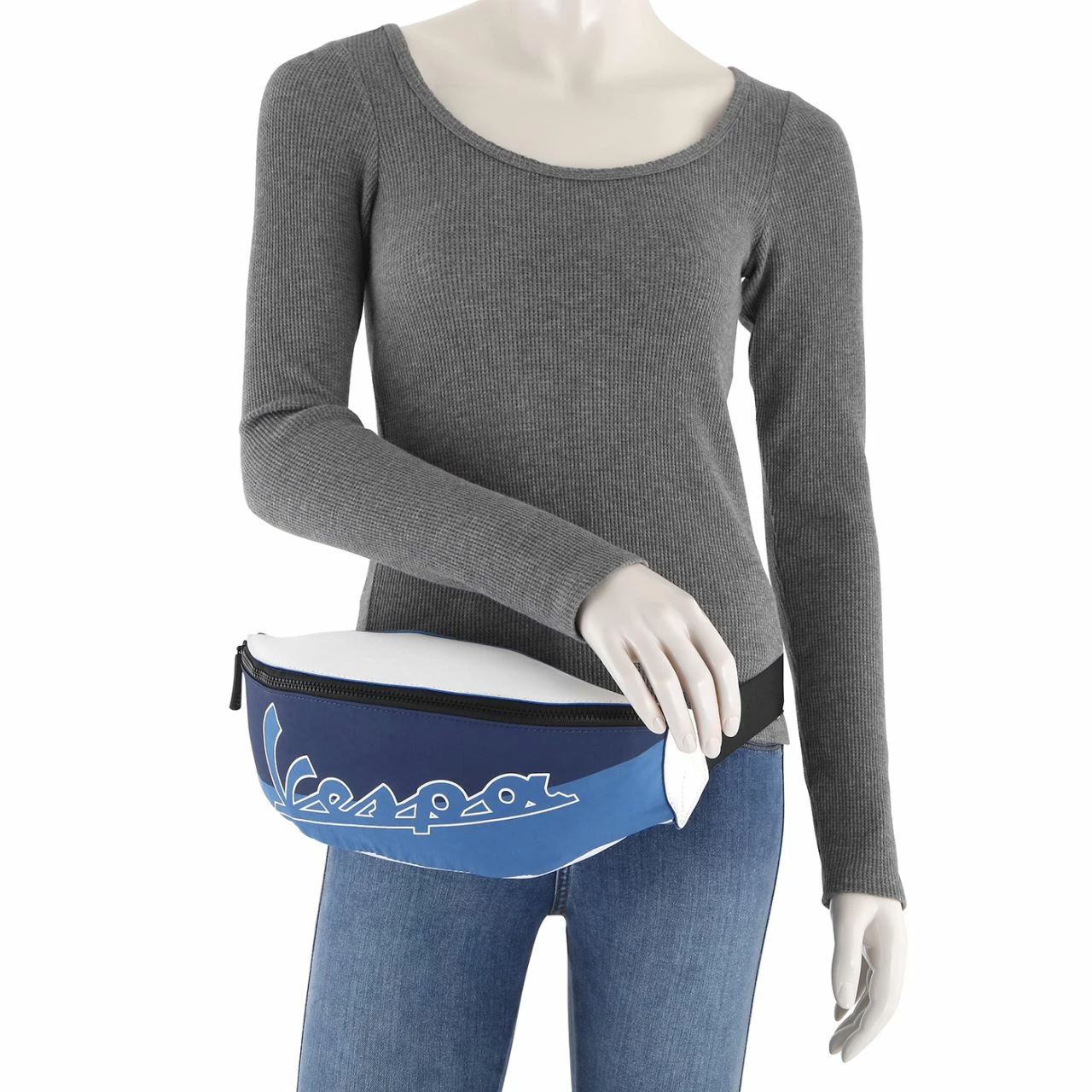 Vespa Bauchtasche Hip-Hop Blue 4 Vespa Bauchtasche Hip-Hop Blue – Bild 2