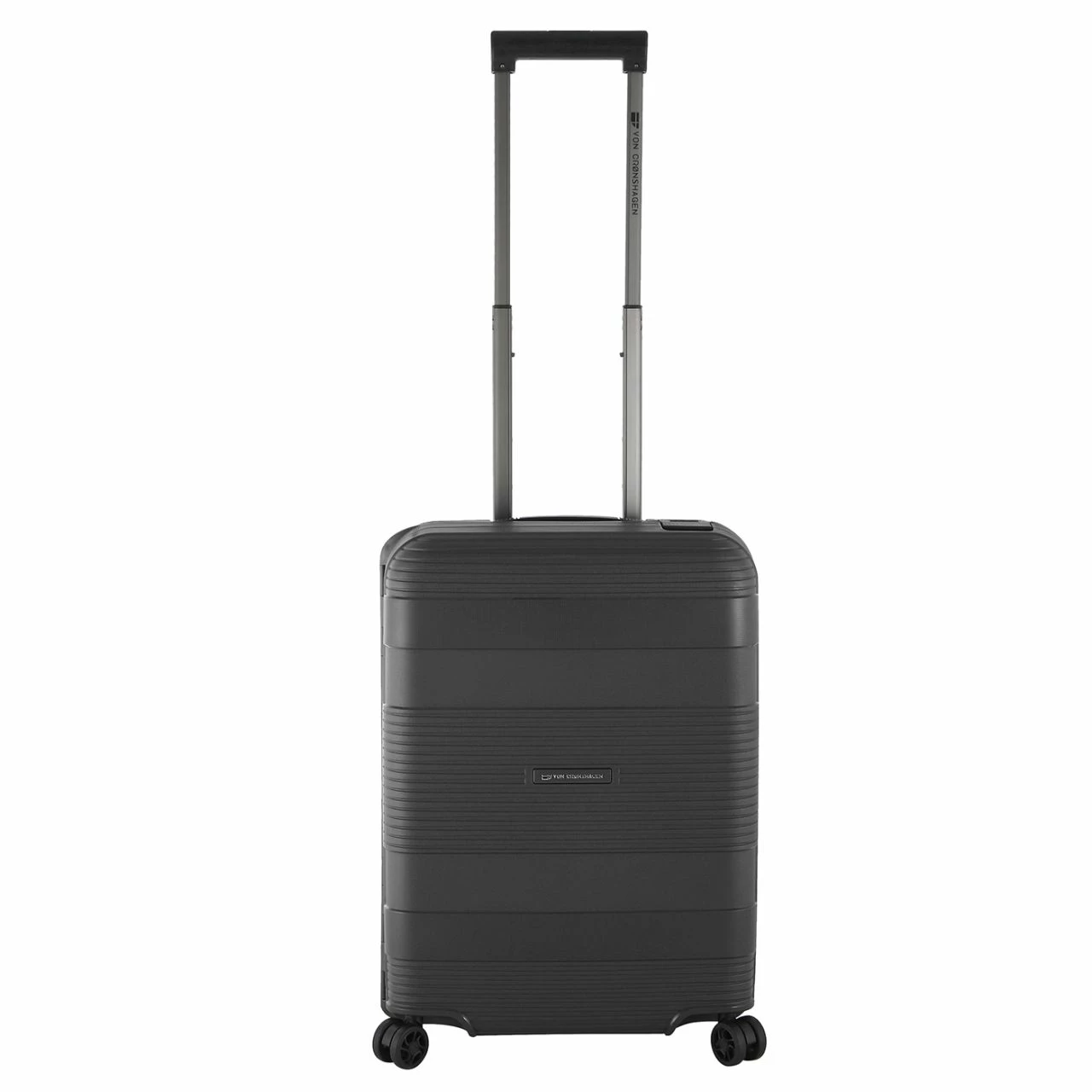 Von Cronshagen Reisetrolley FARMAN S 54cm Schwarz 4 Von Cronshagen Reisetrolley FARMAN S 54cm Schwarz – Bild 2