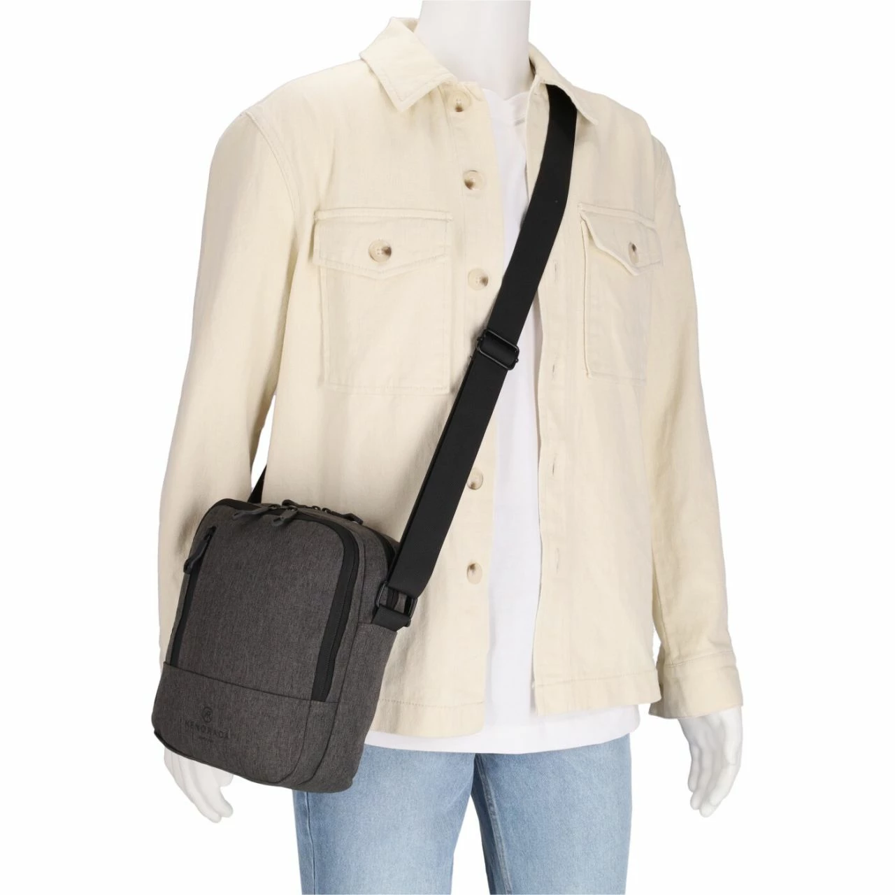 KENORADA Umhängetasche CT13 M Bent Anthrazit 4 KENORADA Umhängetasche CT13 M Bent Anthrazit – Bild 2