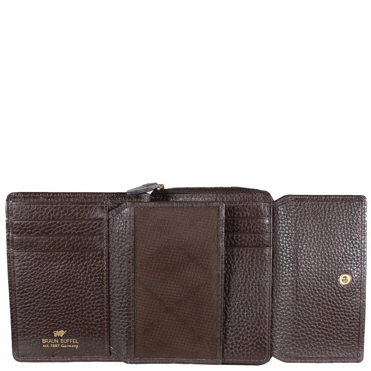 Braun Büffel Überschlagbörse Damen Asti M 8CS 50454 Coffee 4 Braun Büffel Überschlagbörse Damen Asti M 8CS 50454 Coffee – Bild 2