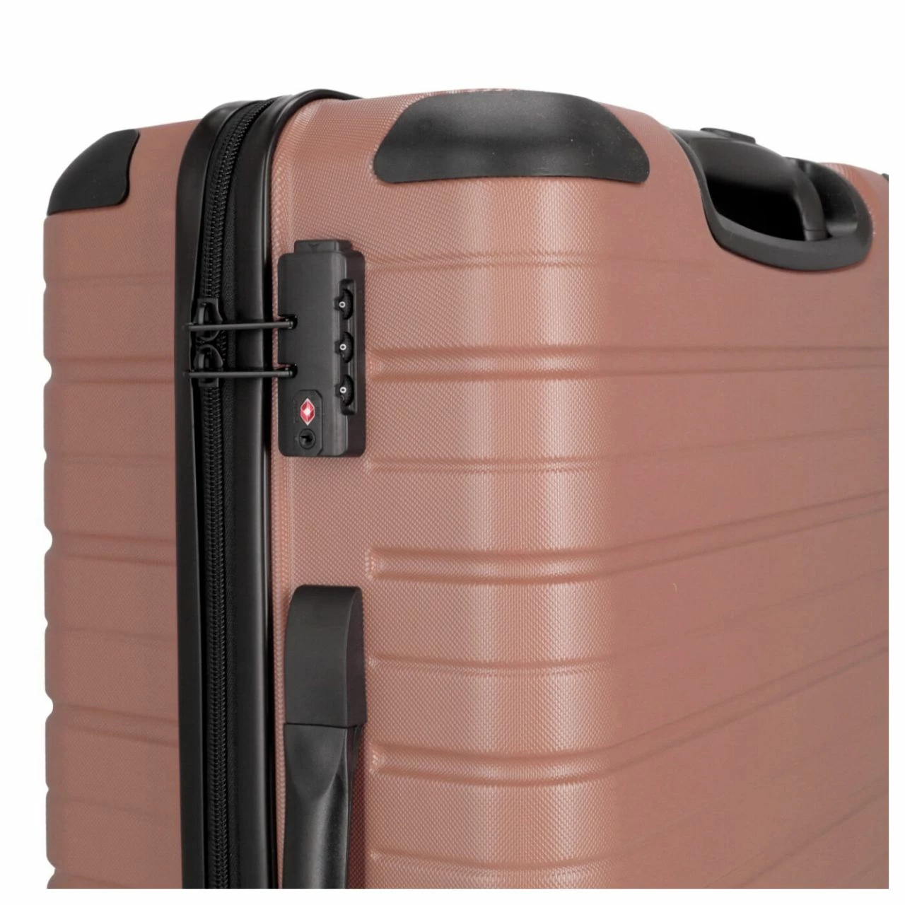 KENORADA Reisetrolley REDWOOD 4R M 67cm Rose 4 KENORADA Reisetrolley REDWOOD 4R M 67cm Rose – Bild 2