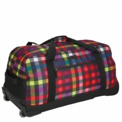 KENORADA Reisetasche Mit Rollen Rainbow Duffle L Multicolorcheck -Aufbewahrungstasche Geschäft 0 02647fda14afeb7 1280x1280
