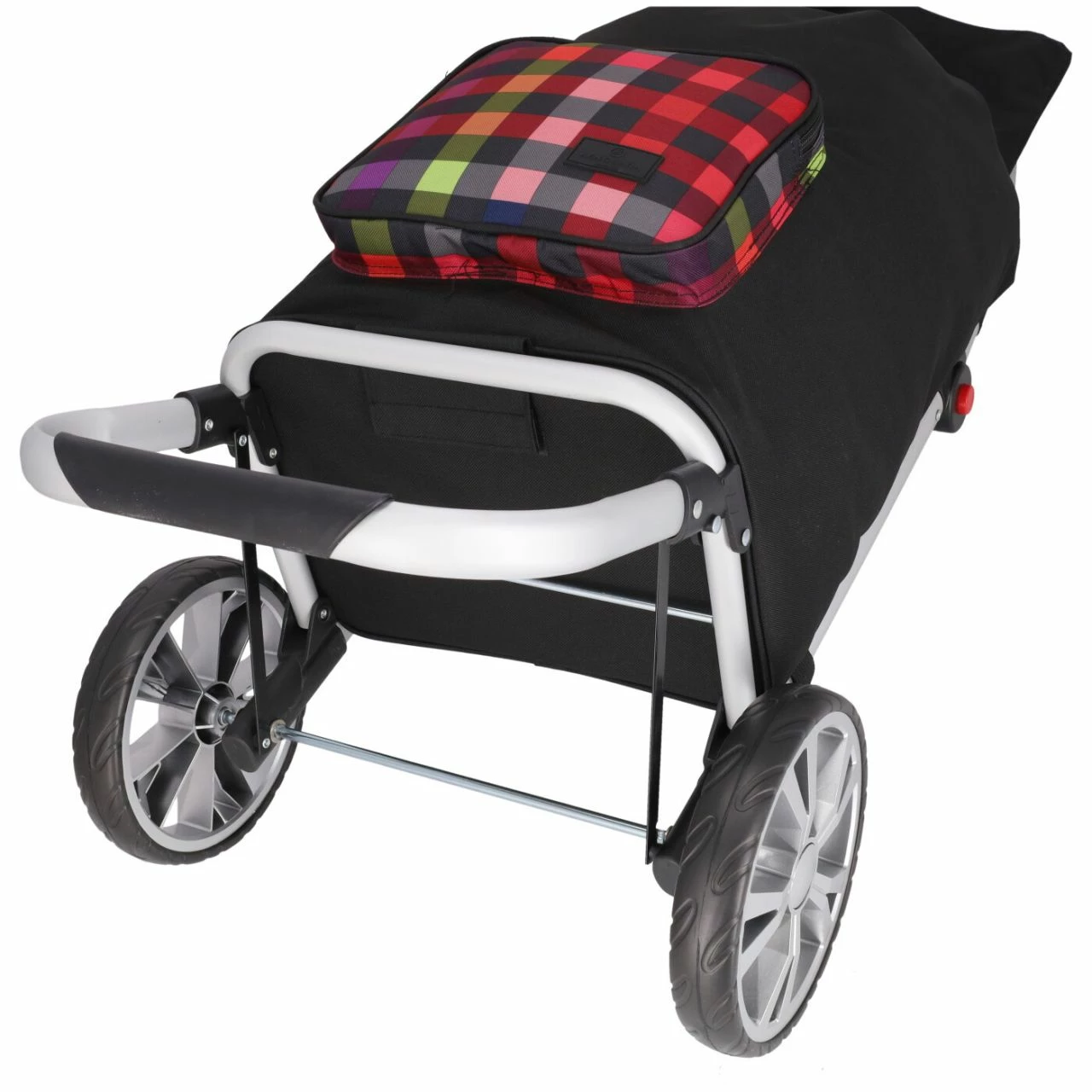 KENORADA Einkaufstrolley ER/7 45l Multicolor Check 4 KENORADA Einkaufstrolley ER/7 45l Multicolor Check – Bild 2