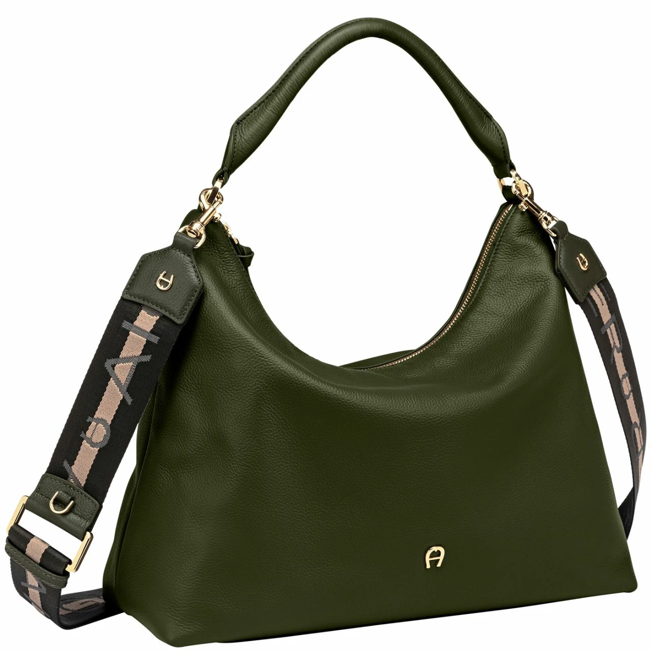 AIGNER Beuteltasche Zita M Nature Green 4 AIGNER Beuteltasche Zita M Nature Green – Bild 2