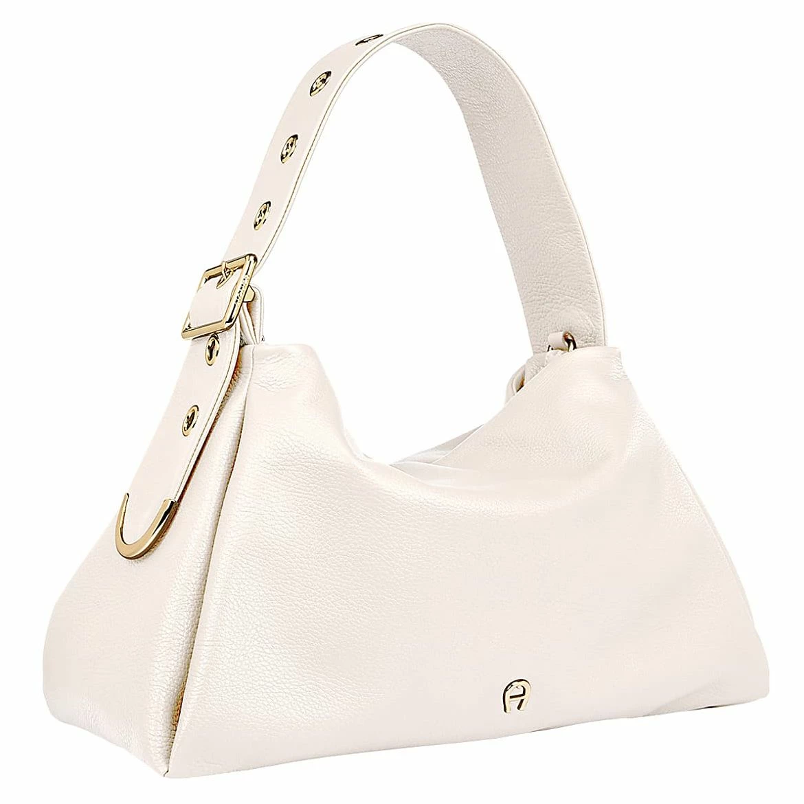 AIGNER Beuteltasche Mona L Cotton Weiß 4 AIGNER Beuteltasche Mona L Cotton Weiß – Bild 2