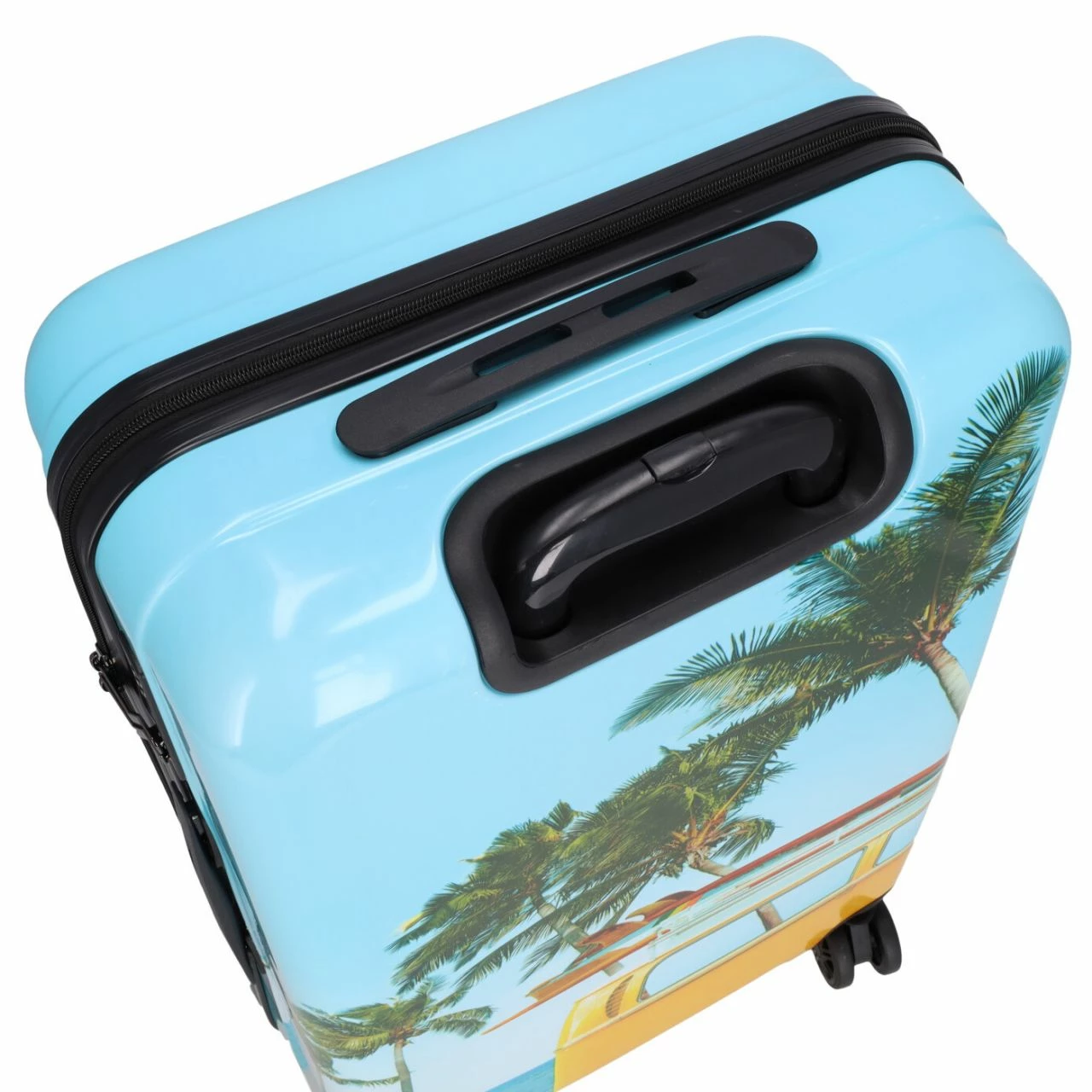 KENORADA Reisetrolley Plumeria 4W M 66cm Bus 4 KENORADA Reisetrolley Plumeria 4W M 66cm Bus – Bild 2