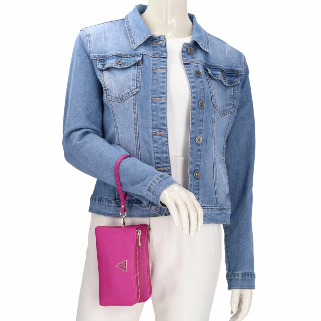 Guess Clutch Double Flat Pouch Boysenberry 4 Guess Clutch Double Flat Pouch Boysenberry – Bild 2