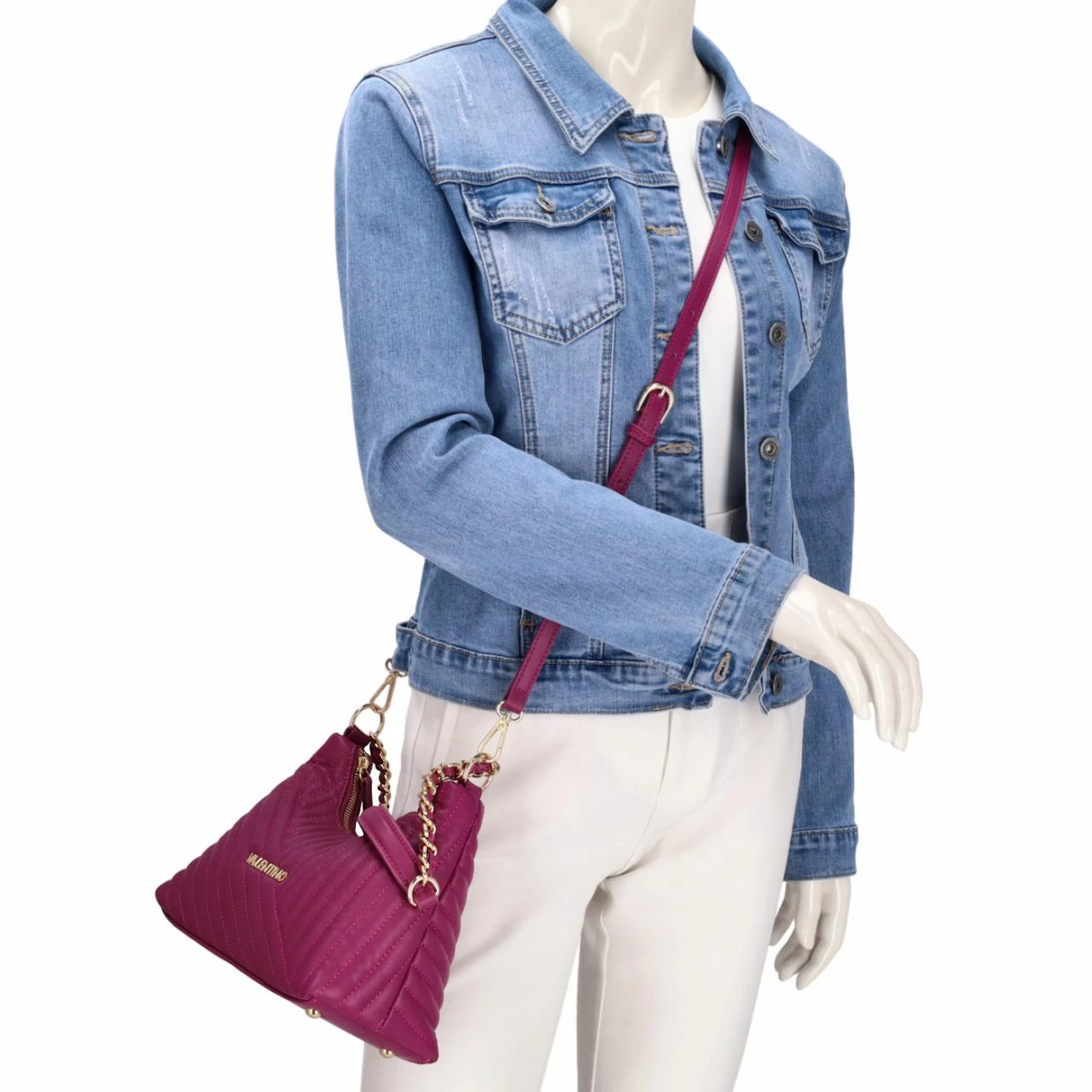 Valentino Beuteltasche Laax RE Malva 4 Valentino Beuteltasche Laax RE Malva – Bild 2