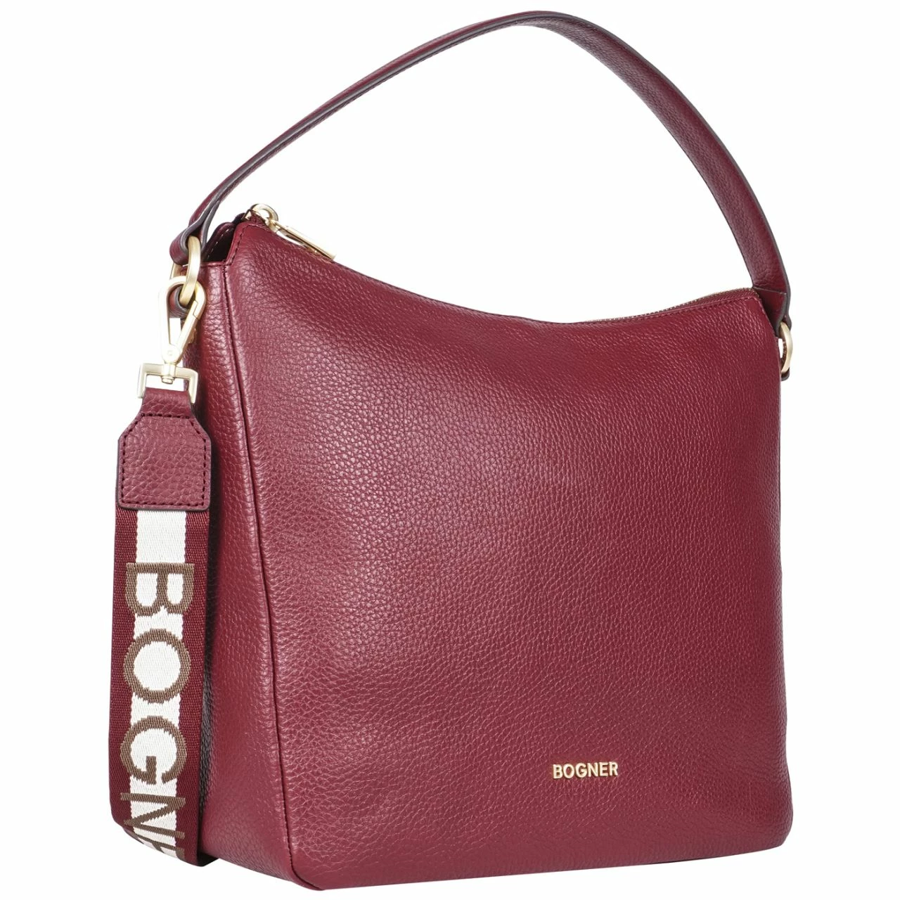 Bogner Beuteltasche Andermatt Marie Hobo MHZ Darkred 4 Bogner Beuteltasche Andermatt Marie Hobo MHZ Darkred – Bild 2