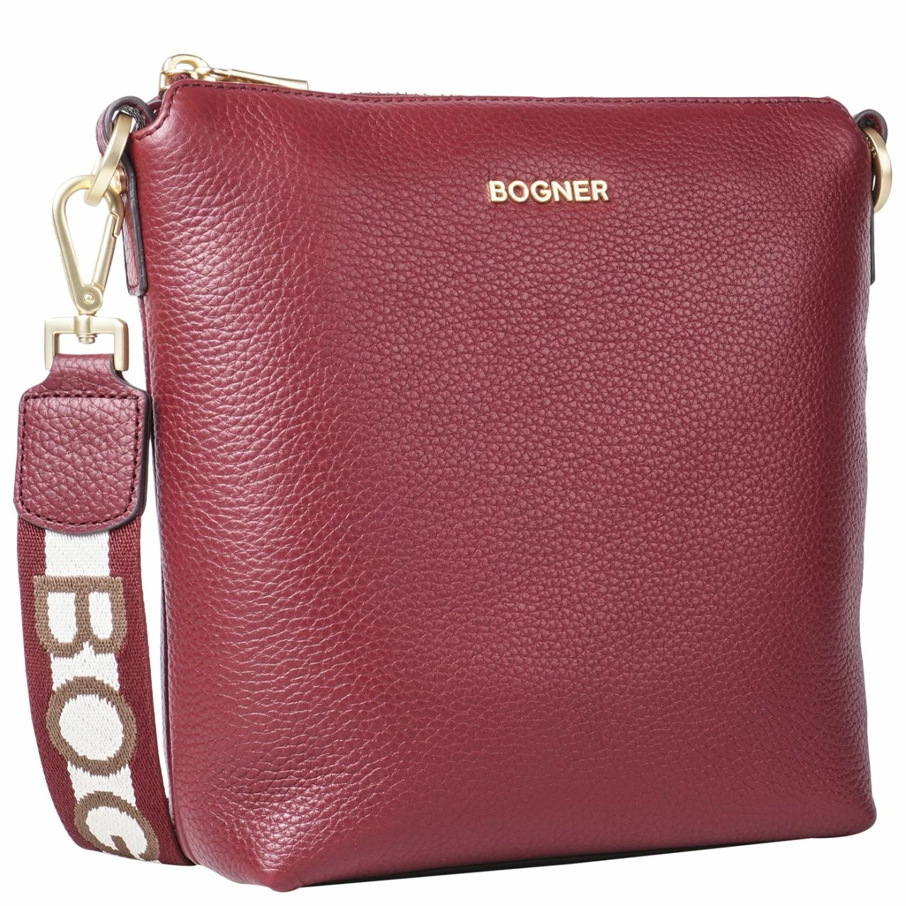 Bogner Umhängetasche Andermatt Flavia Shoulderbag SVZ Darkred 4 Bogner Umhängetasche Andermatt Flavia Shoulderbag SVZ Darkred – Bild 2