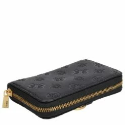 Guess Querbörse Damen James Logo SLG Medium Zip Around Black Logo -Aufbewahrungstasche Geschäft 0 02652dc09cb02c5 1280x1280