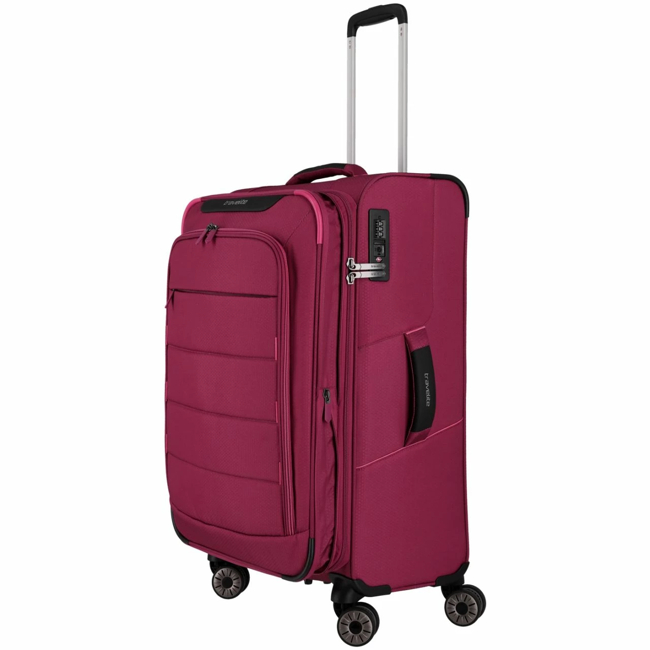 Travelite Reisetrolley SKAII 4w M 67cm Abendrot 4 Travelite Reisetrolley SKAII 4w M 67cm Abendrot – Bild 2