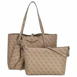 Guess Shopper Eco Brenton Tote Latte Logo 22 Guess Shopper Eco Brenton Tote Latte Logo -Aufbewahrungstasche Geschäft 0 02654c14b4cb496 1280x1280
