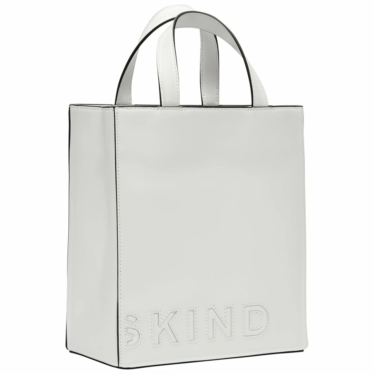 Liebeskind Berlin Kurzgriff Tasche Paper Bag Tote S Offwhite 4 Liebeskind Berlin Kurzgriff Tasche Paper Bag Tote S Offwhite – Bild 2